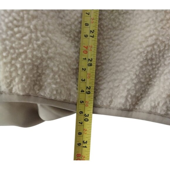 Goodfellow & Co Men's Faux Fur Quarter Zip Pullover Jacket, Size L. NWT - Picture 5 of 7